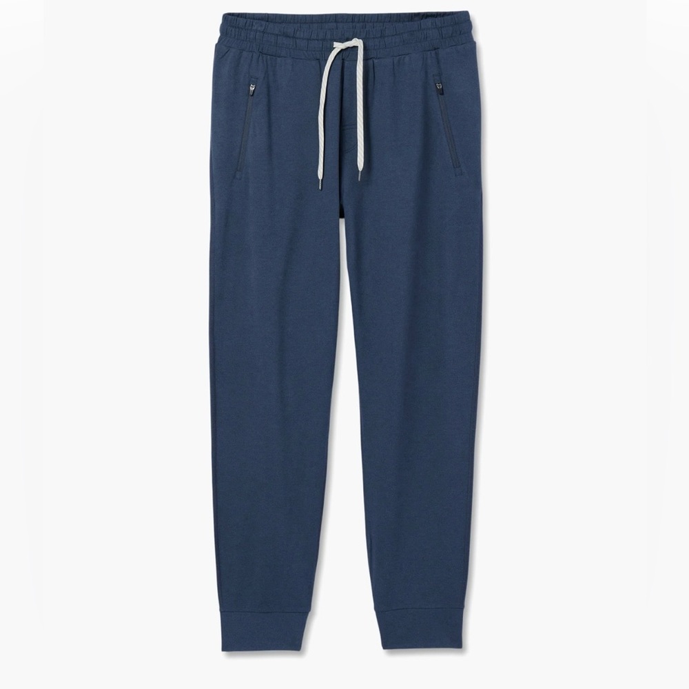 Vuori Ponto Performance Jogger 31” Azure Heather Mens size medium NWT